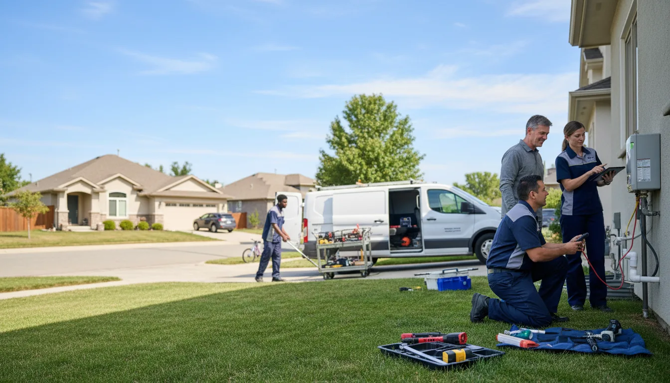 Tankless water heater service in Sour Lake, TX